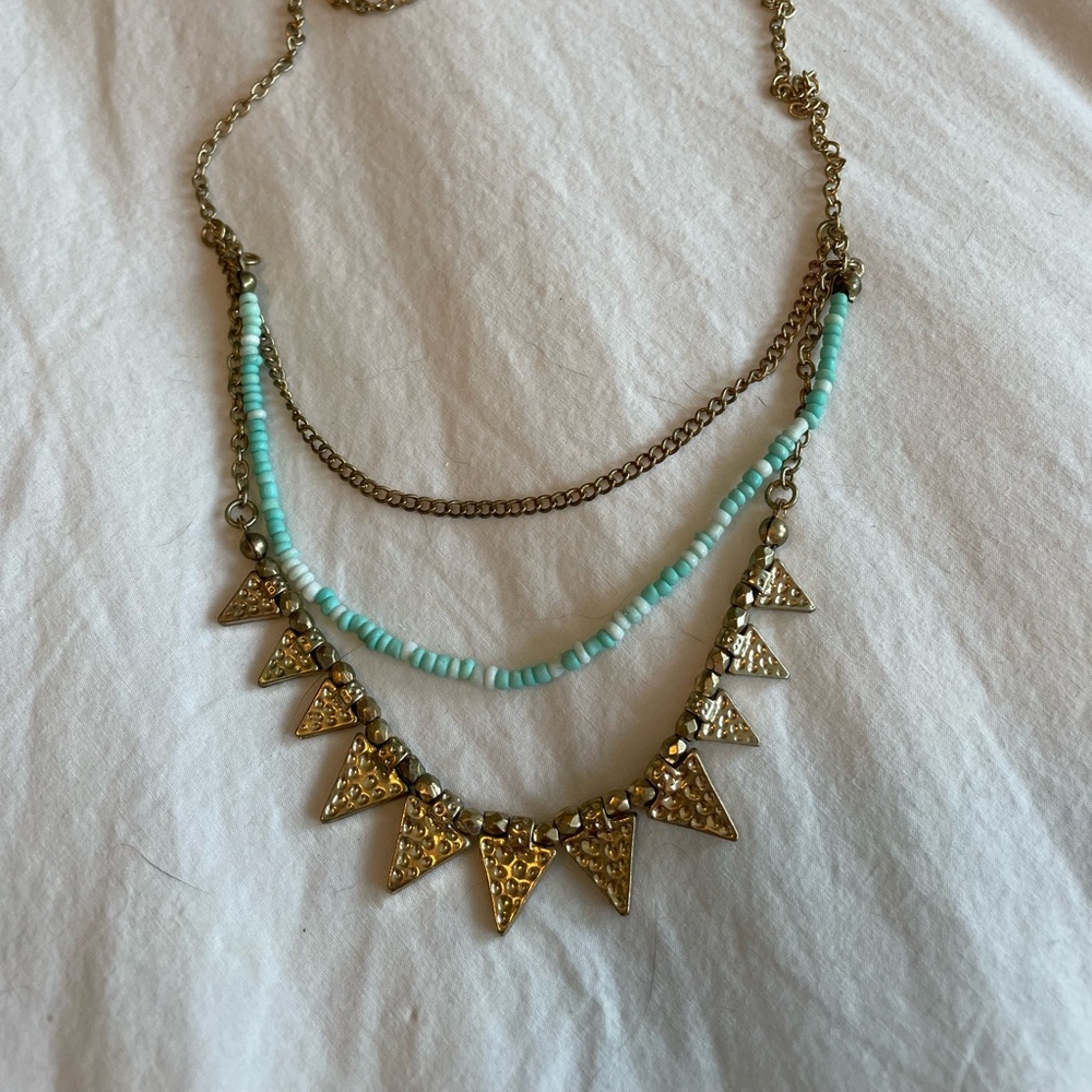 Three Layered Necklace
